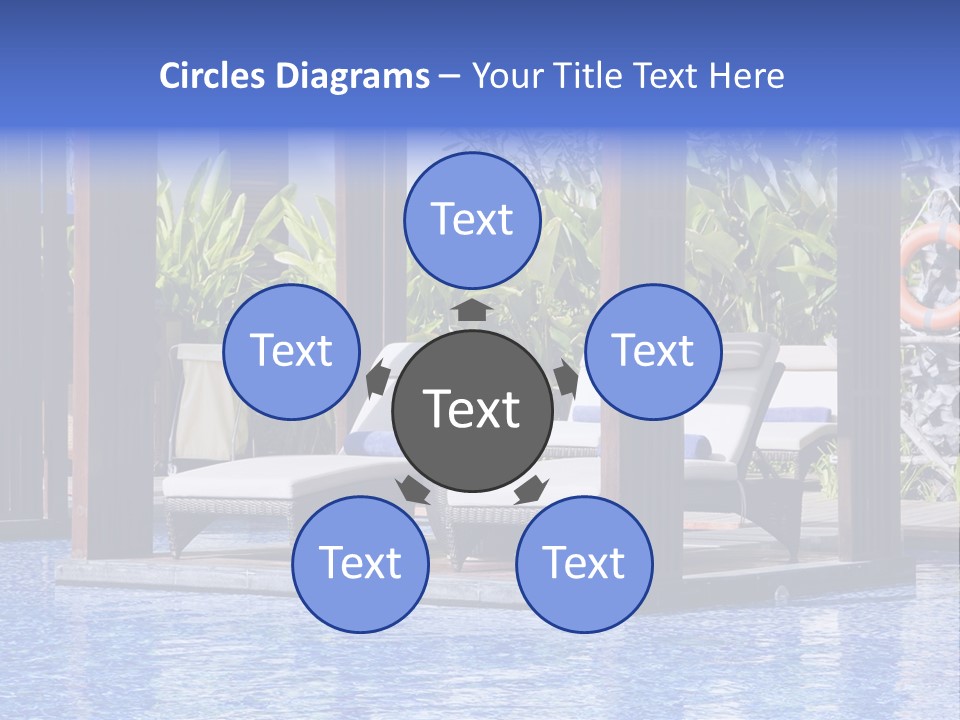 Vacation Paradise Property PowerPoint Template