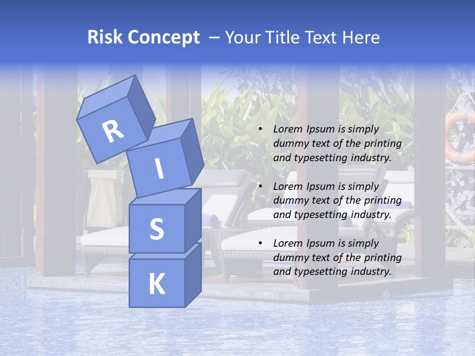 Vacation Paradise Property PowerPoint Template