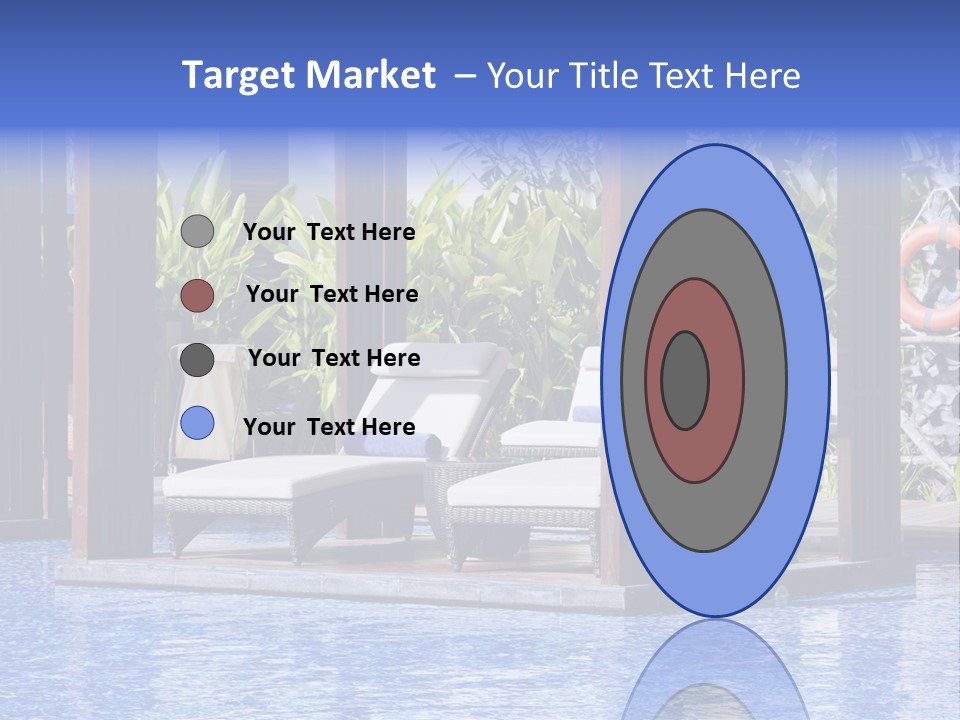 Vacation Paradise Property PowerPoint Template