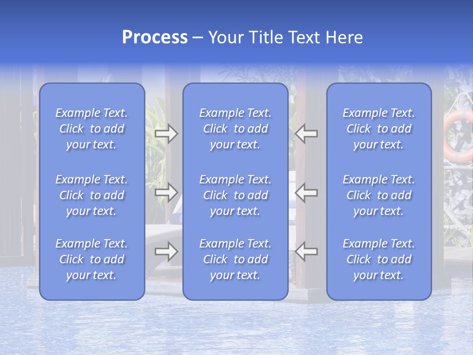 Vacation Paradise Property PowerPoint Template