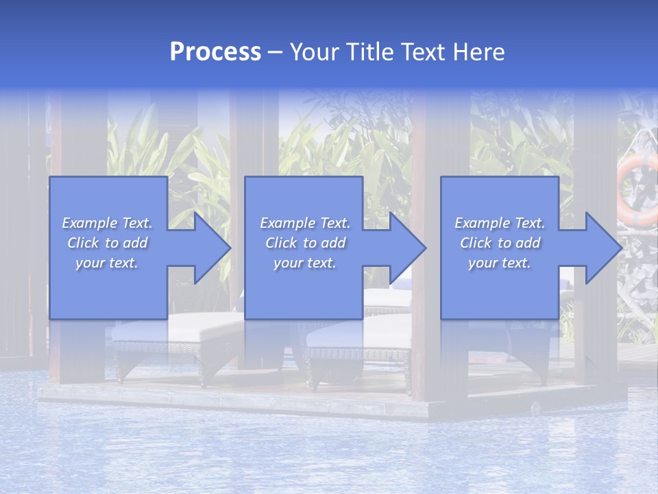 Vacation Paradise Property PowerPoint Template