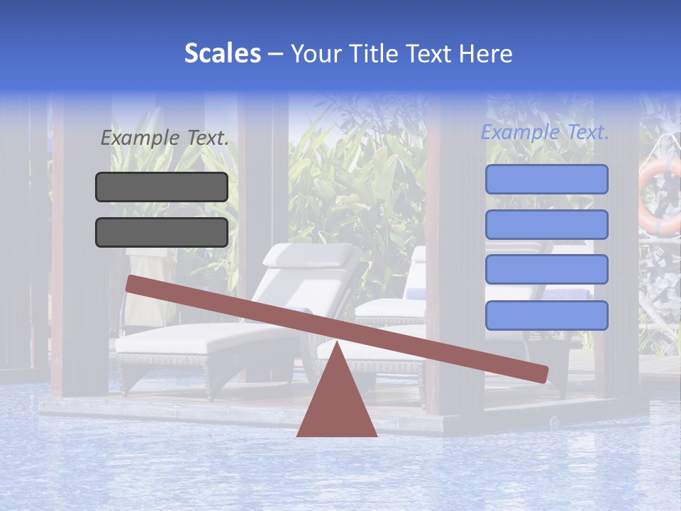 Vacation Paradise Property PowerPoint Template