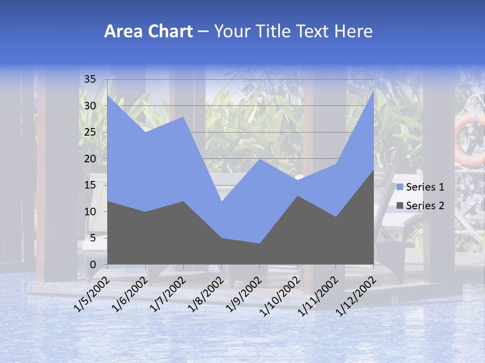 Vacation Paradise Property PowerPoint Template