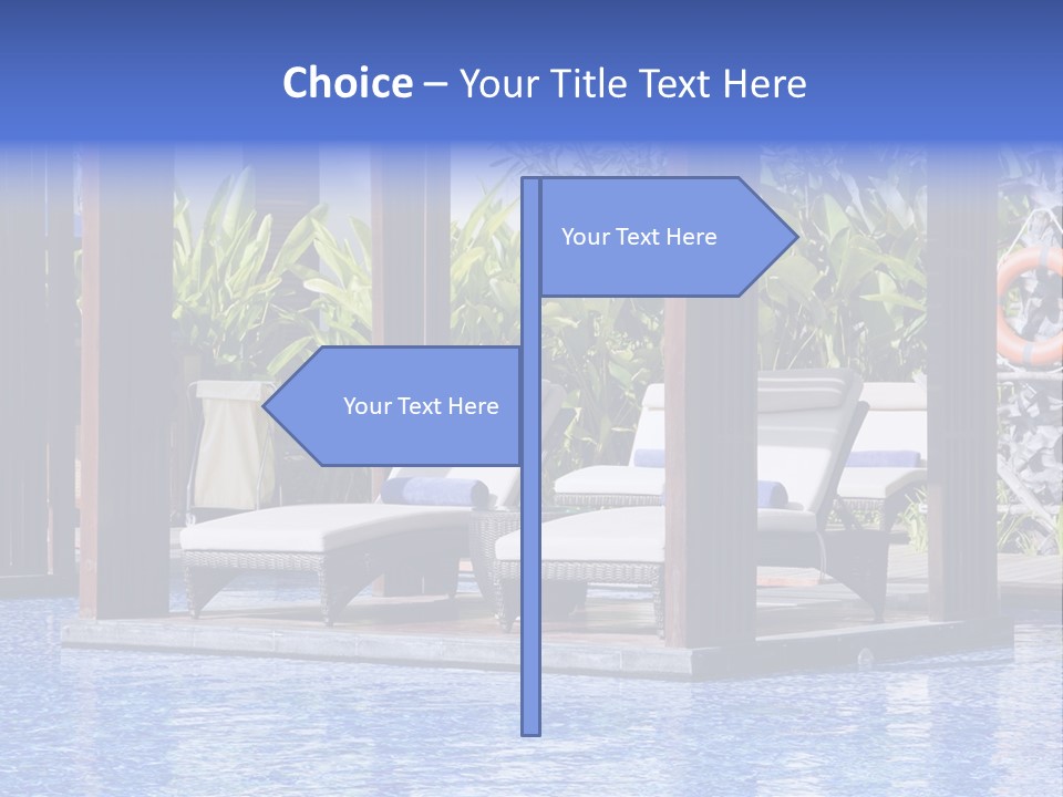 Vacation Paradise Property PowerPoint Template