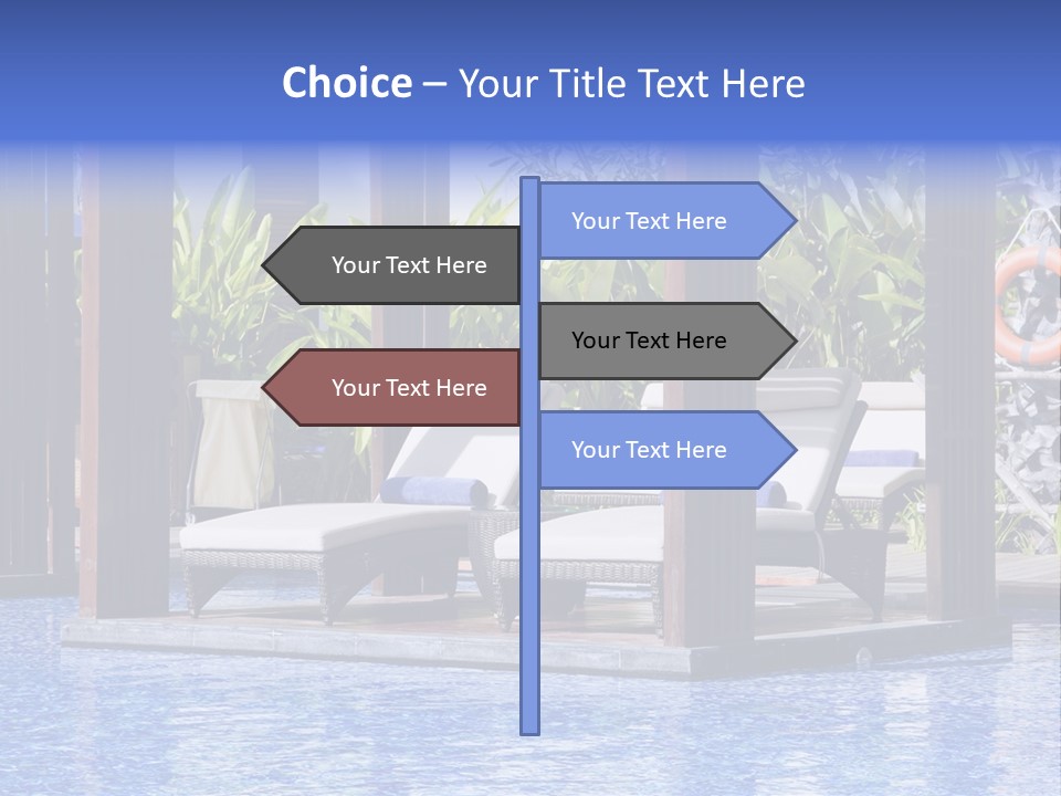 Vacation Paradise Property PowerPoint Template