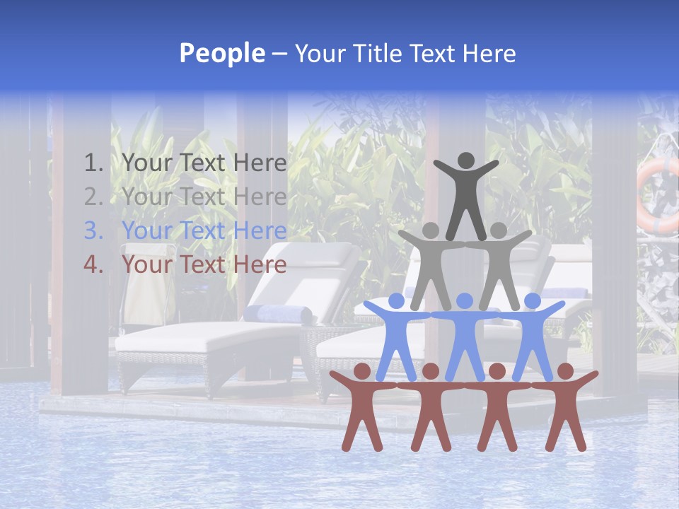 Vacation Paradise Property PowerPoint Template