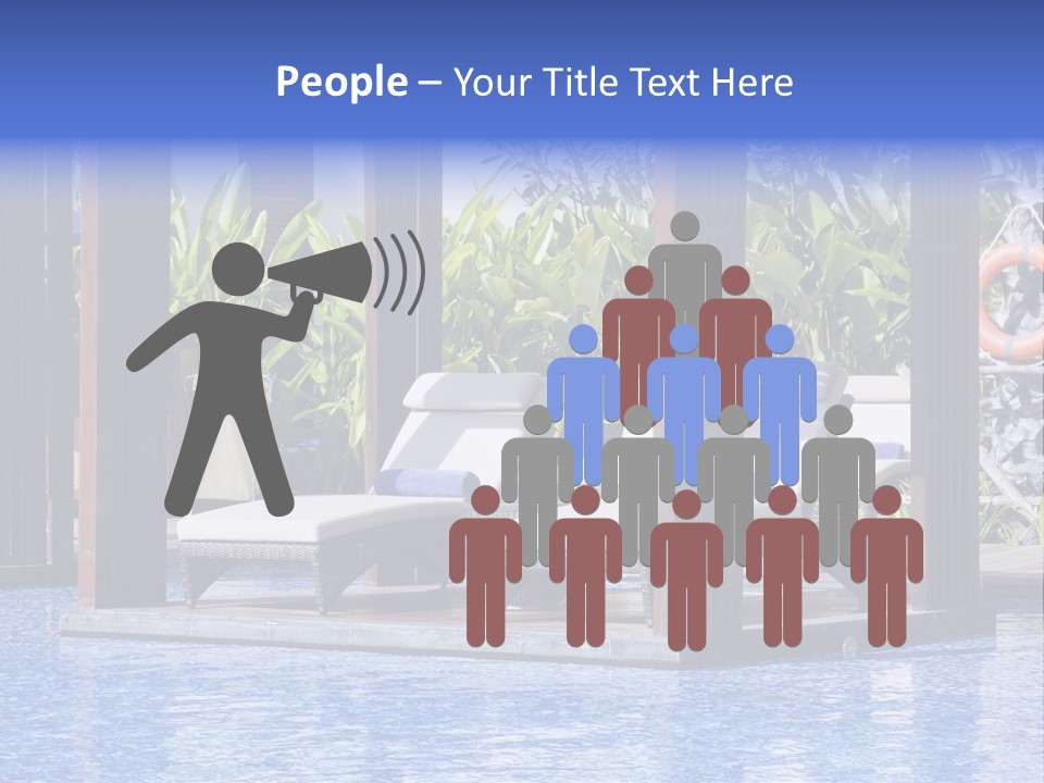 Vacation Paradise Property PowerPoint Template