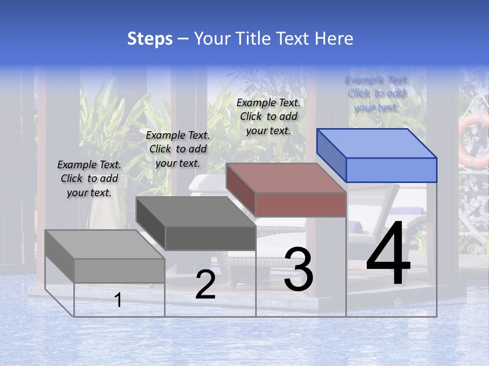 Vacation Paradise Property PowerPoint Template