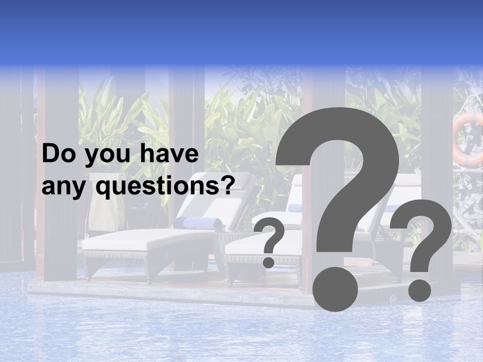 Vacation Paradise Property PowerPoint Template