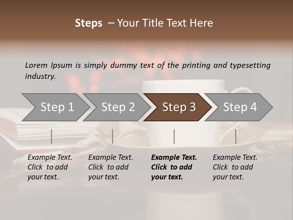 Lifestyle Living Drink PowerPoint Template