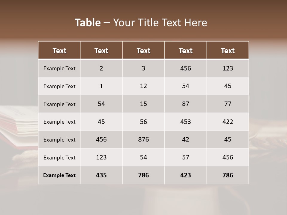Lifestyle Living Drink PowerPoint Template