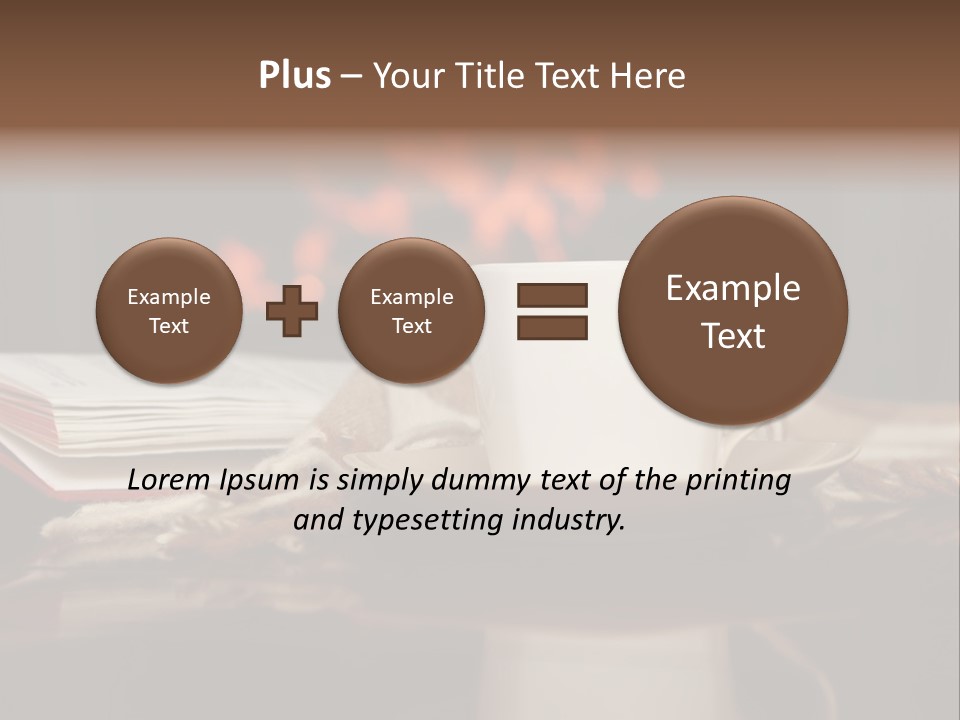 Lifestyle Living Drink PowerPoint Template