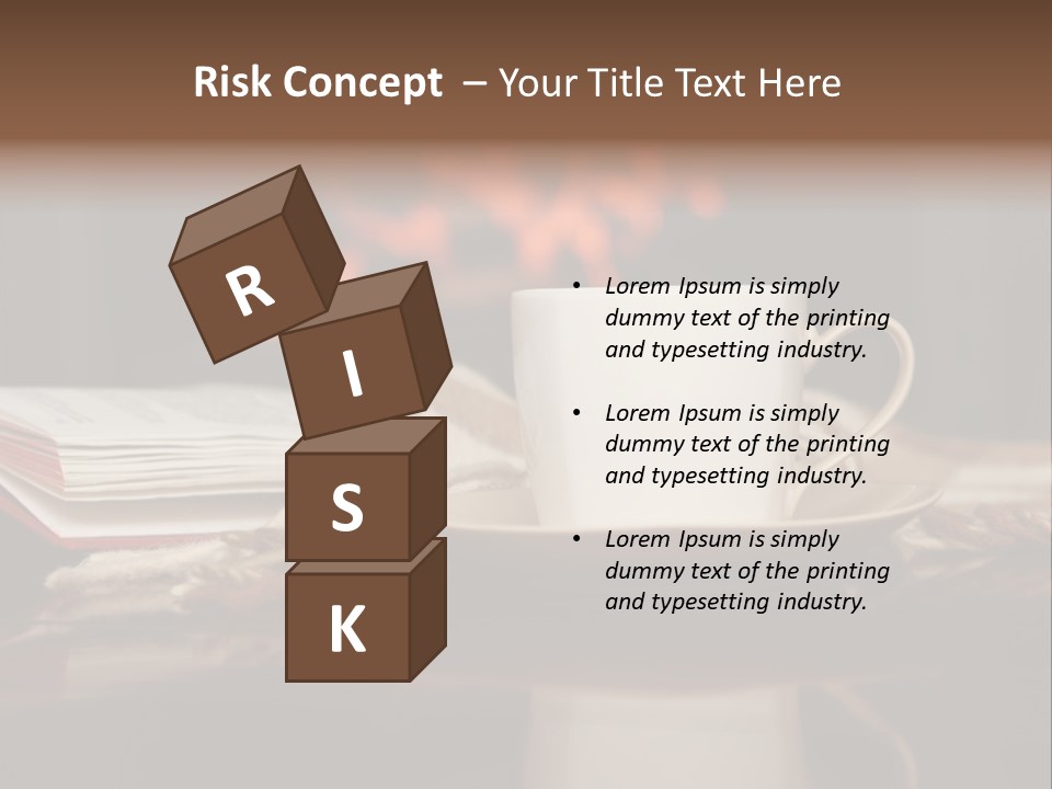 Lifestyle Living Drink PowerPoint Template