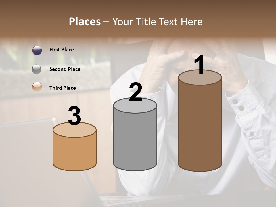 Clinching Furious Burnout PowerPoint Template
