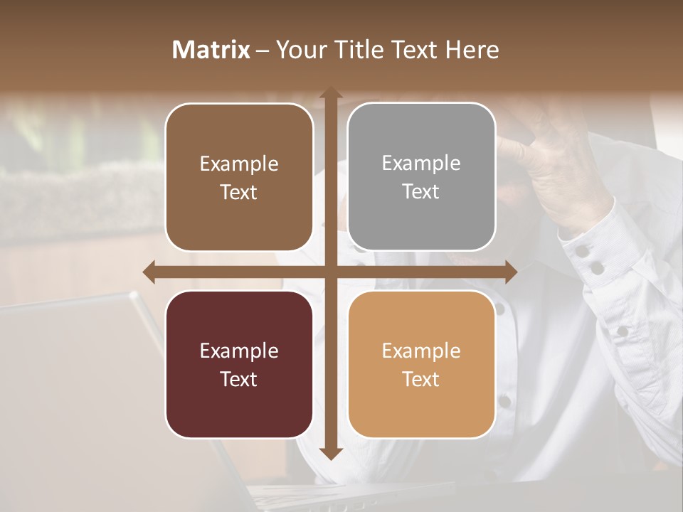 Clinching Furious Burnout PowerPoint Template