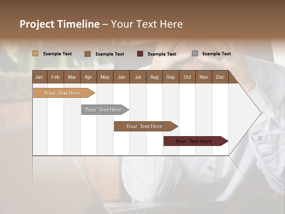 Clinching Furious Burnout PowerPoint Template