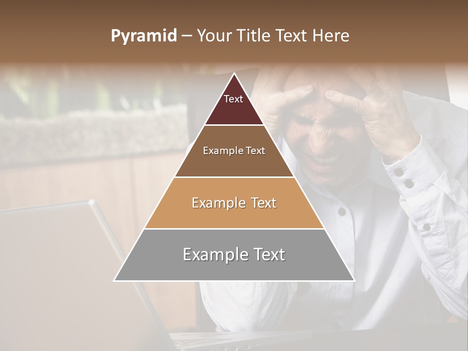 Clinching Furious Burnout PowerPoint Template