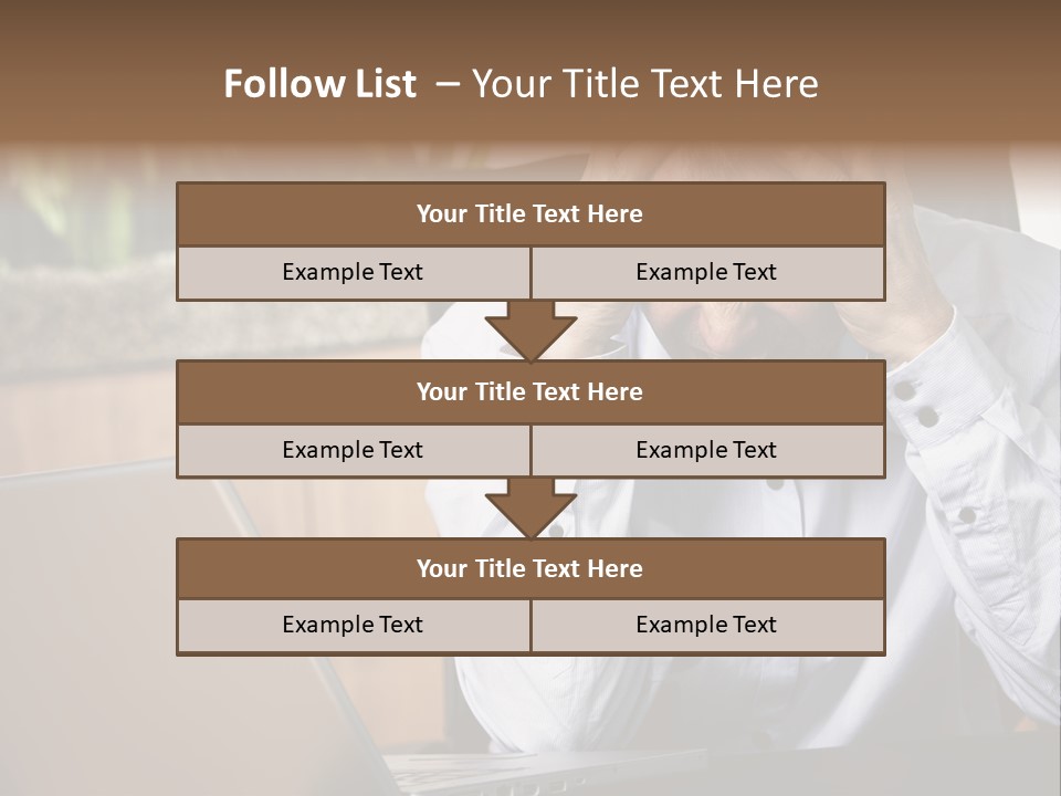 Clinching Furious Burnout PowerPoint Template