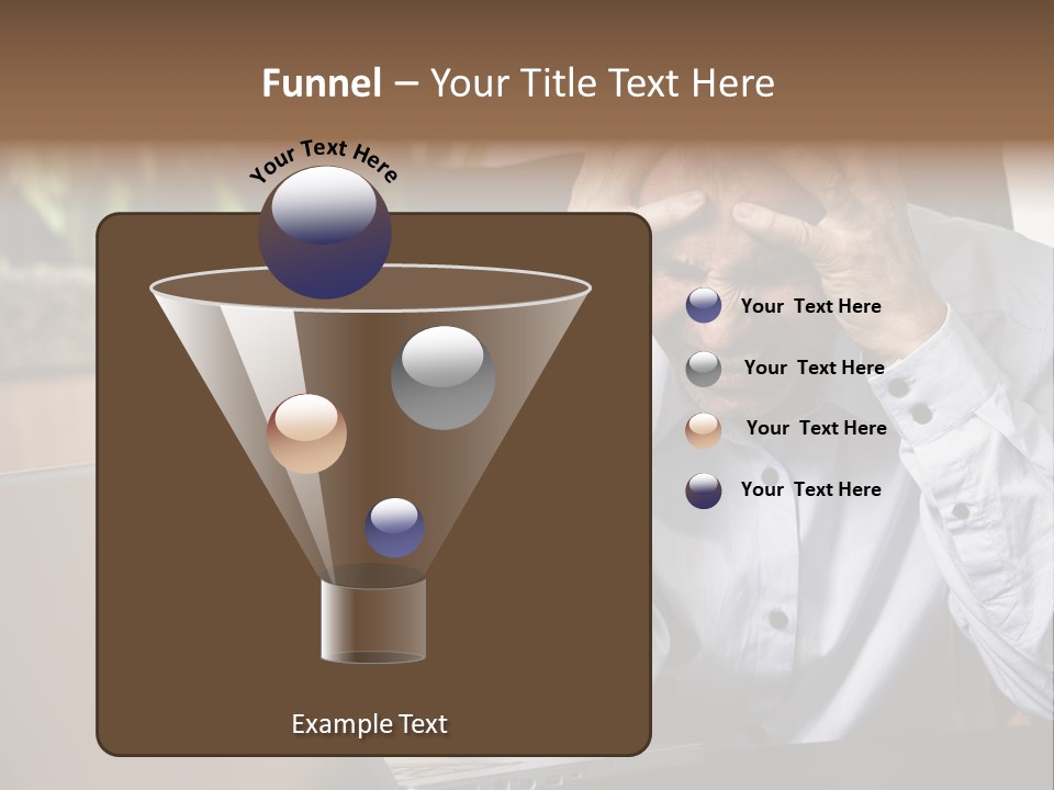 Clinching Furious Burnout PowerPoint Template