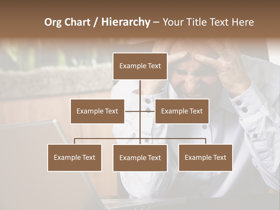 Clinching Furious Burnout PowerPoint Template