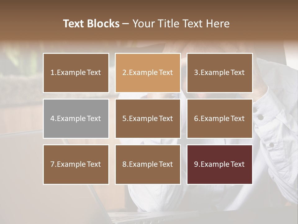 Clinching Furious Burnout PowerPoint Template