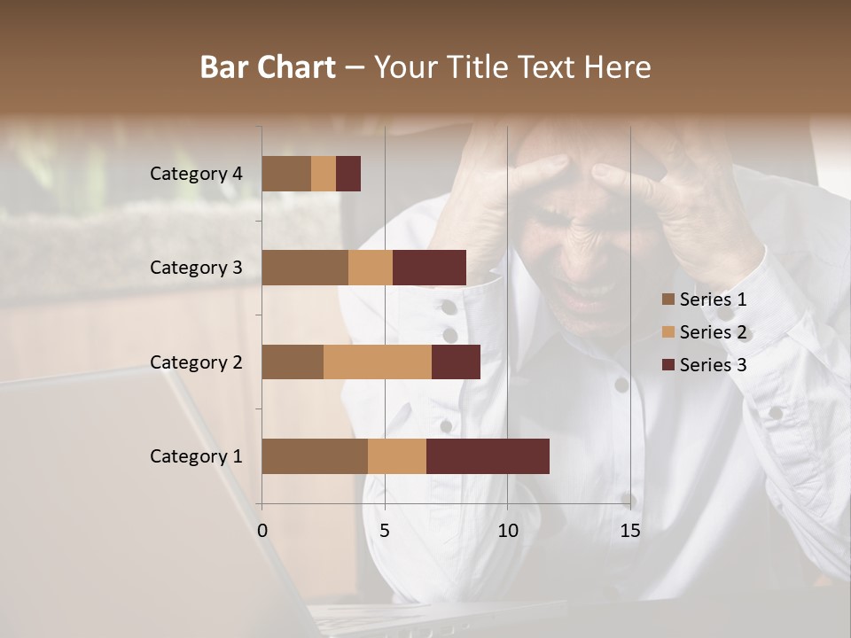 Clinching Furious Burnout PowerPoint Template
