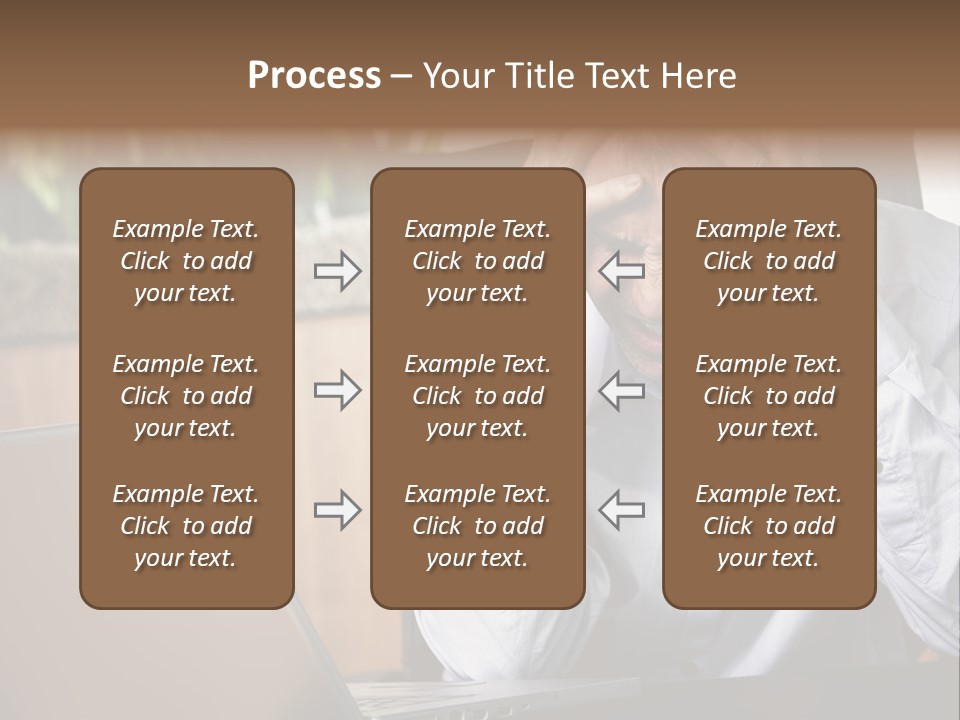 Clinching Furious Burnout PowerPoint Template