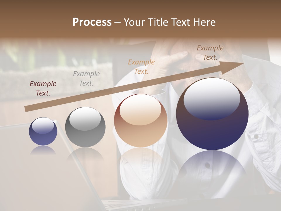 Clinching Furious Burnout PowerPoint Template