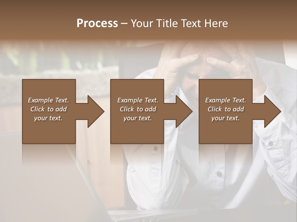 Clinching Furious Burnout PowerPoint Template