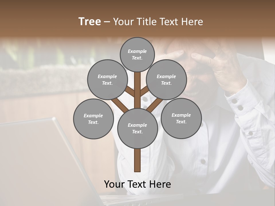 Clinching Furious Burnout PowerPoint Template