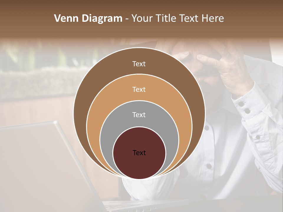Clinching Furious Burnout PowerPoint Template