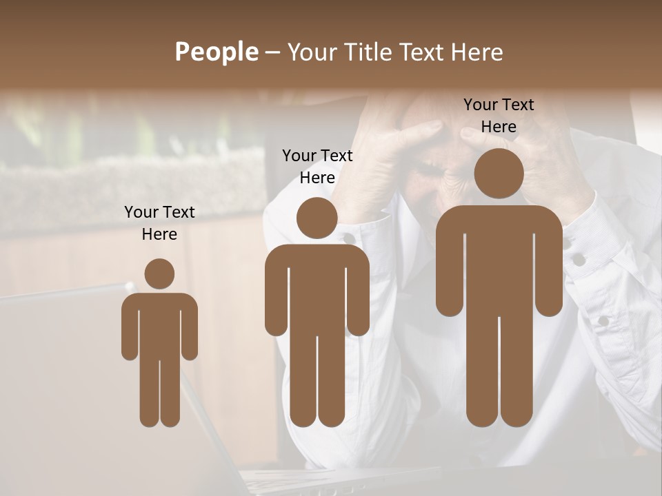 Clinching Furious Burnout PowerPoint Template