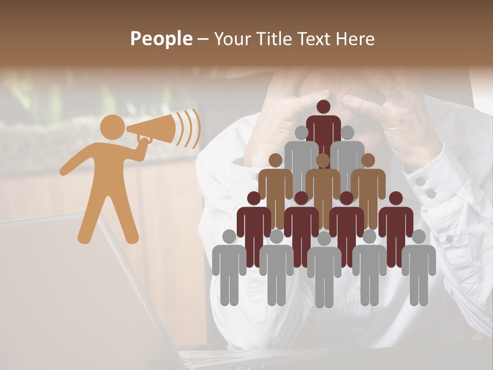 Clinching Furious Burnout PowerPoint Template