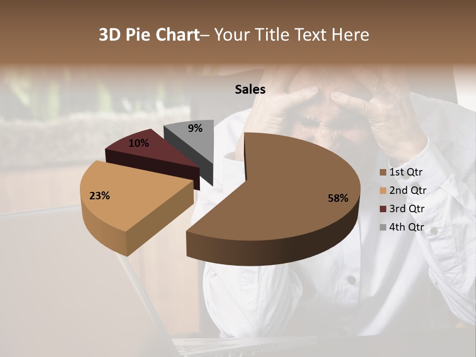 Clinching Furious Burnout PowerPoint Template