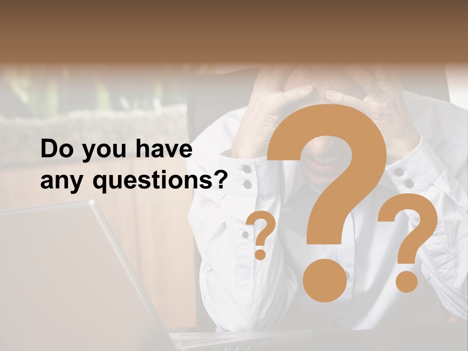 Clinching Furious Burnout PowerPoint Template