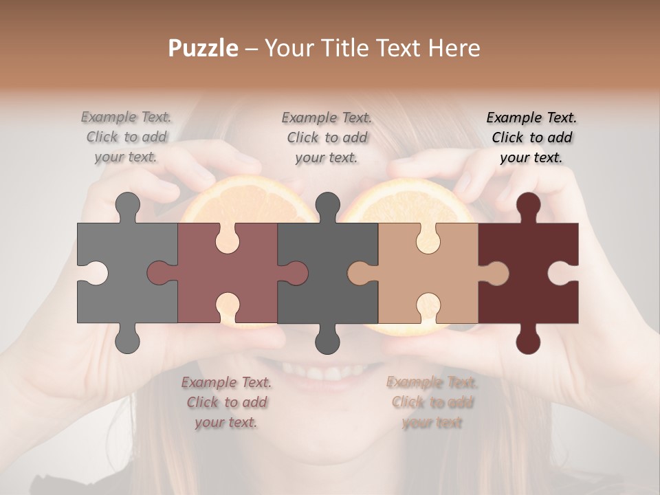 Person Fashion Vitamin PowerPoint Template