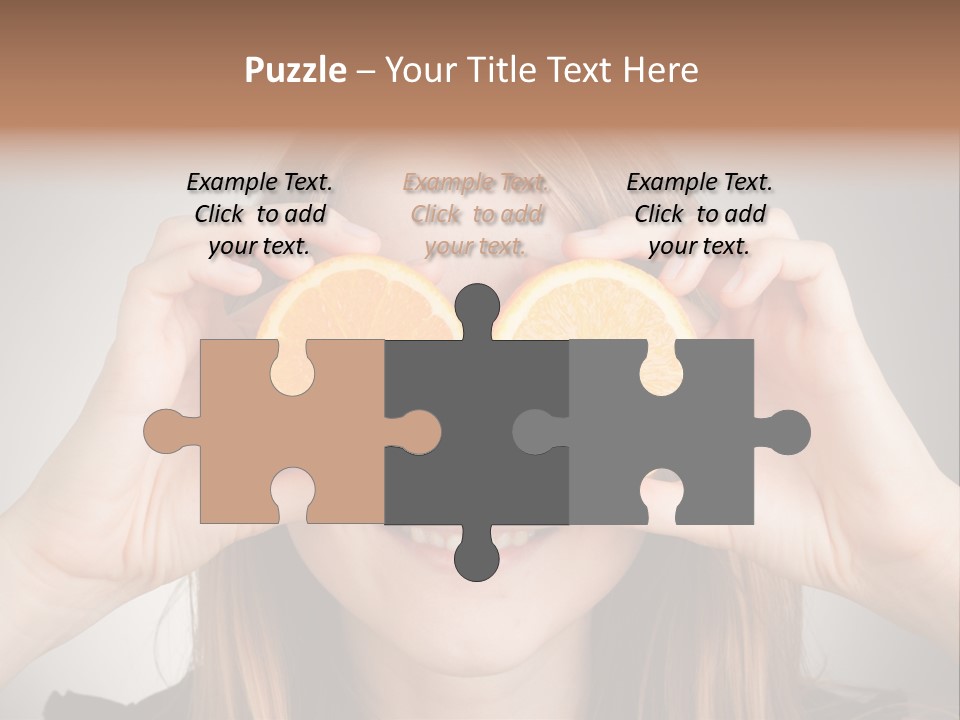 Person Fashion Vitamin PowerPoint Template