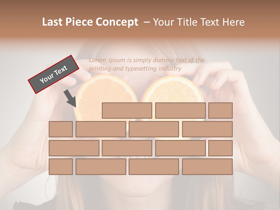 Person Fashion Vitamin PowerPoint Template