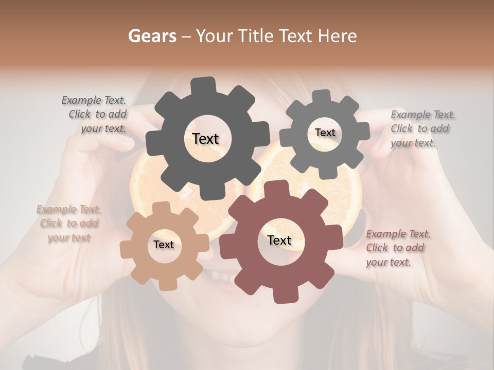 Person Fashion Vitamin PowerPoint Template