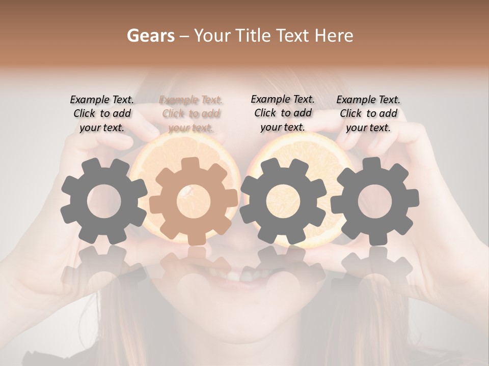 Person Fashion Vitamin PowerPoint Template