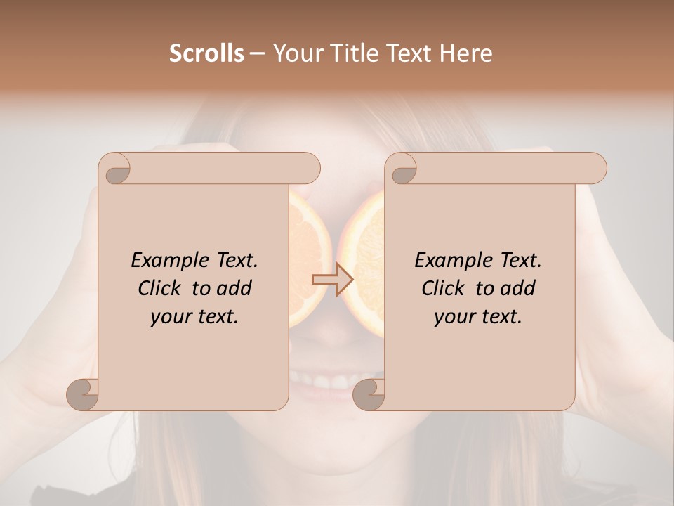 Person Fashion Vitamin PowerPoint Template