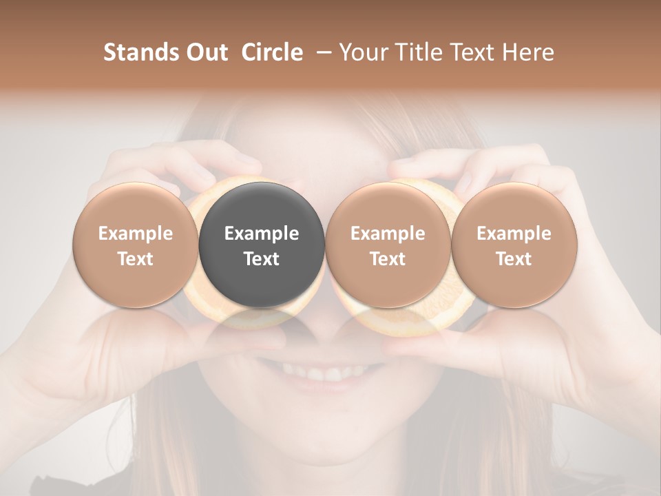 Person Fashion Vitamin PowerPoint Template