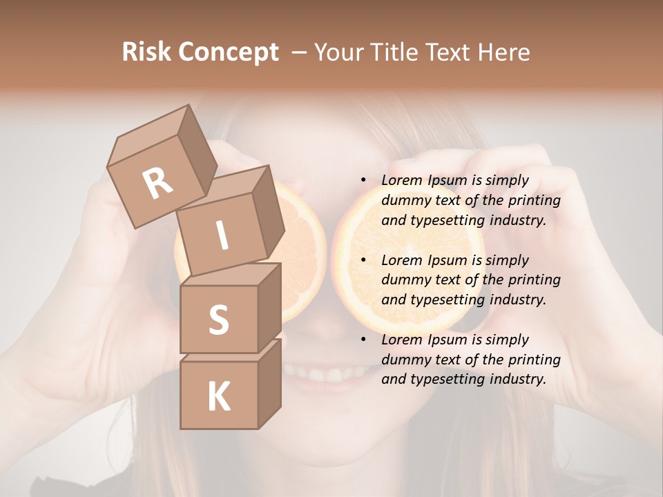 Person Fashion Vitamin PowerPoint Template