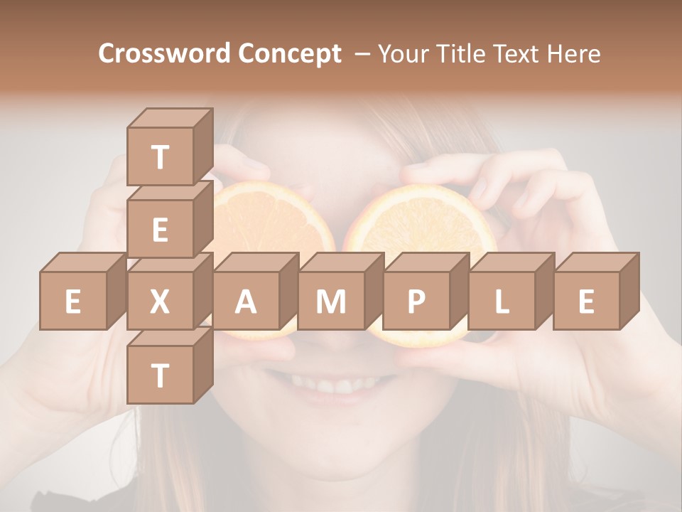 Person Fashion Vitamin PowerPoint Template