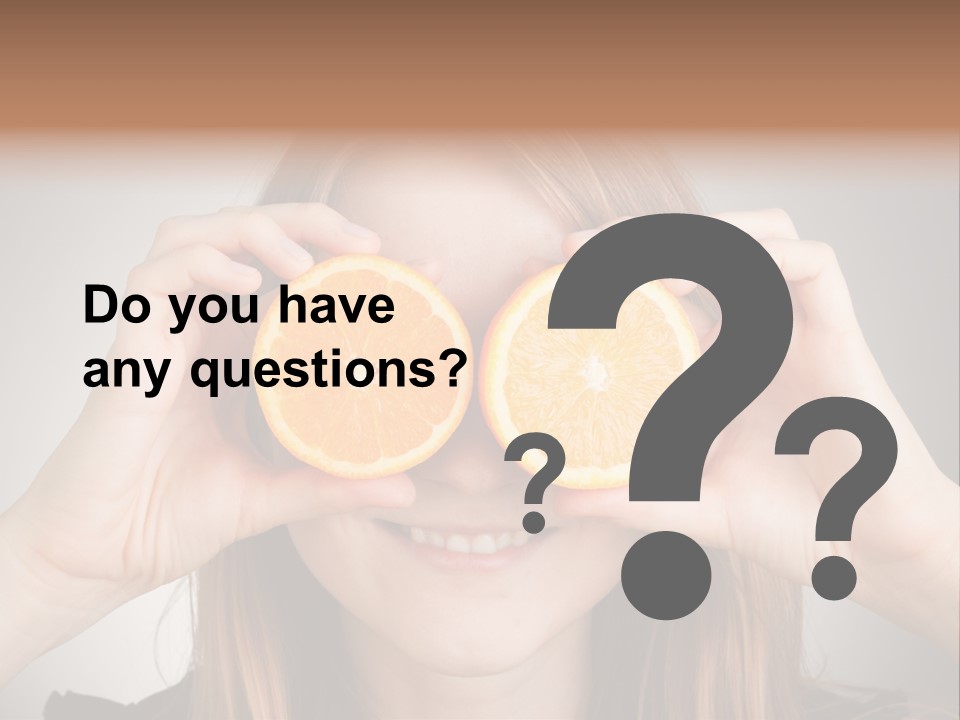 Person Fashion Vitamin PowerPoint Template