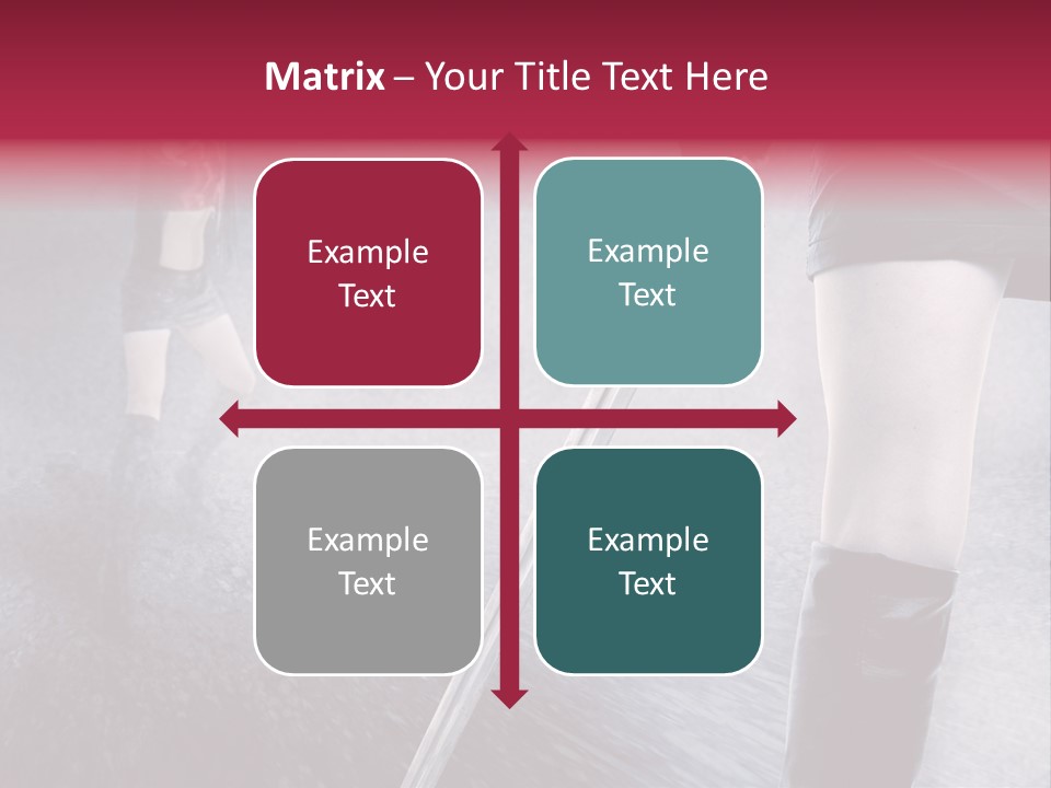 Skirt Danger Two PowerPoint Template