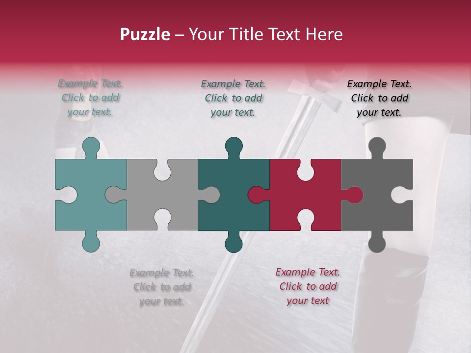 Skirt Danger Two PowerPoint Template