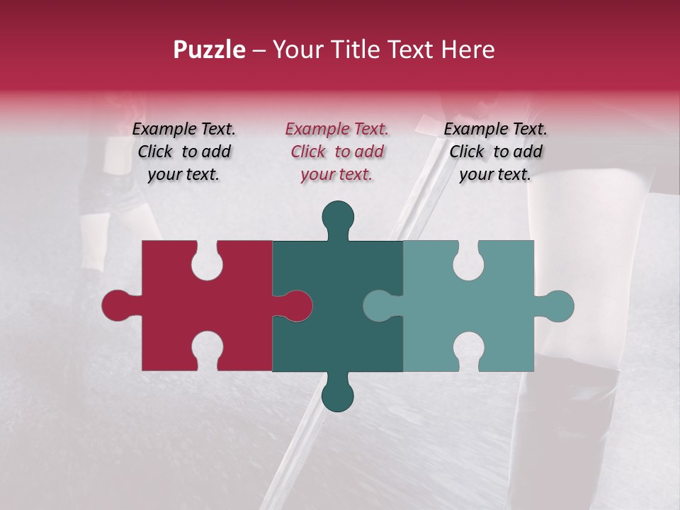 Skirt Danger Two PowerPoint Template