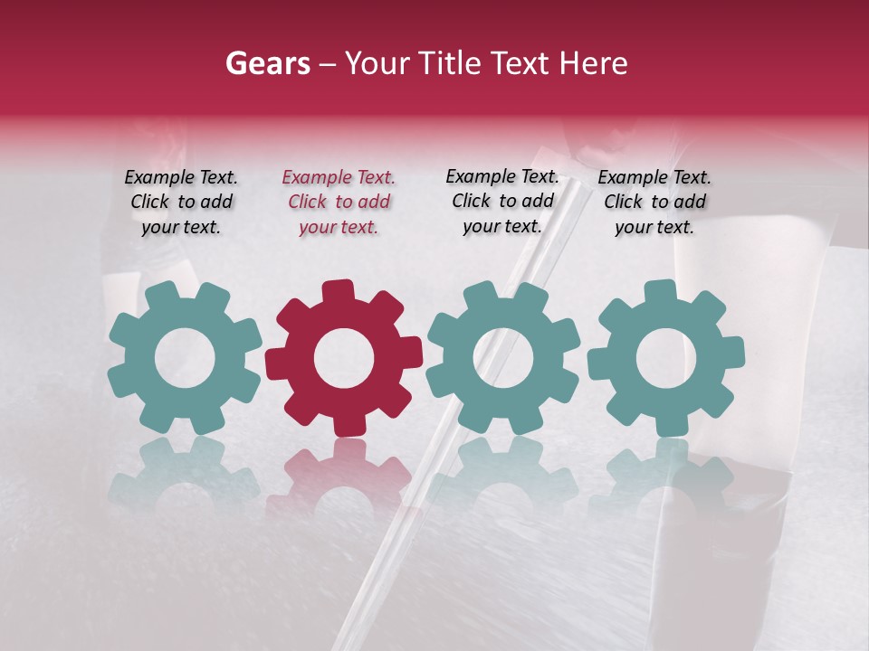 Skirt Danger Two PowerPoint Template