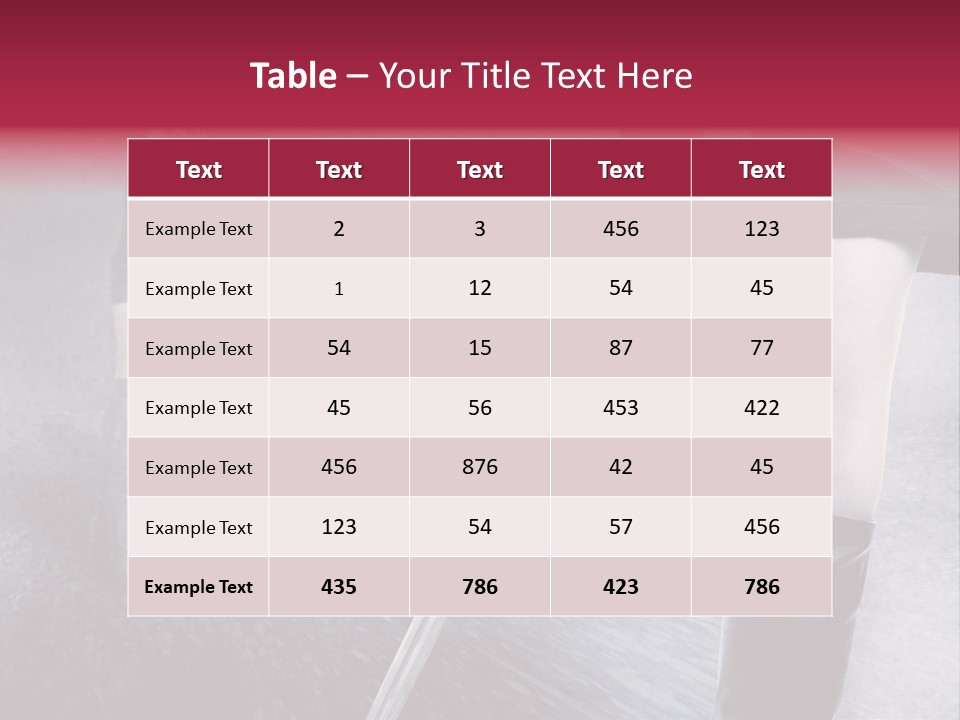 Skirt Danger Two PowerPoint Template